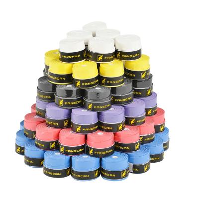 China FANGCAN PU film grip film sticky grip for tennis and badminton rackets 6 colors for sale