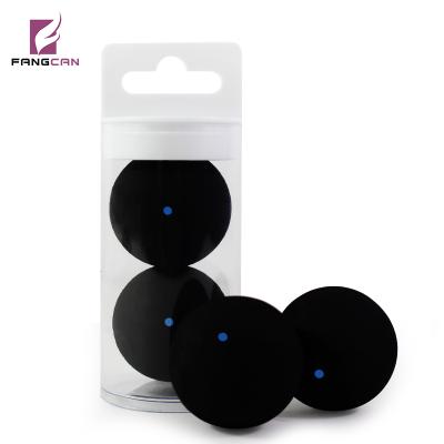 China FANGCAN Professional Rubber Squash Ball Blue Dot One Yellow Dot Two Yellow One Dot 2 Packing Pieces for sale