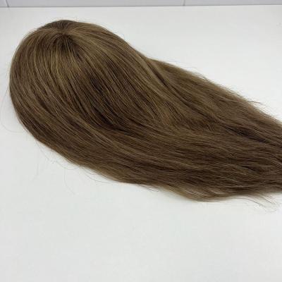 China Long Straight Hair Wig Hairpiece For Women Mono Hair Durable 100%Brazilian Women's Wig for sale