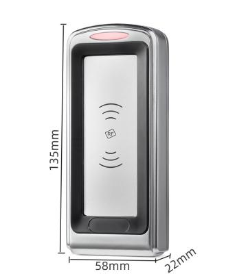 China Metal Proximity Access Control Standalone Single Door Controller for sale