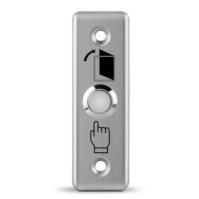 China Touch Screen Stainless Steel Exit Button Access Control System Metal Access Control Switch Panel Push Door Release Exit Button for sale