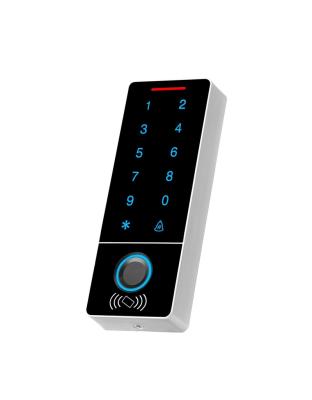 China Waterproof/Waterproof Fingerprint Access Control Standalone Numeric Keypad for sale