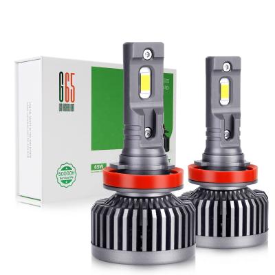 China Head Light High Power H11 65w 16000lm G65 Hot Sale Led Headlights Auto Led Headlight H11 H4 H7 HB3 HB4 for sale