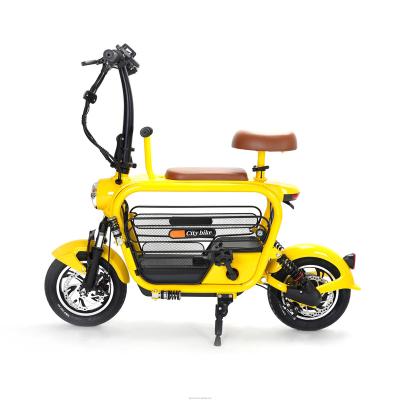 China Unisex Ready To Board Scooter Pet Bike Dog Bicycle Baseket Cheap Kids Bike Electric Bike 350W Folding 48V MINI Scooter for sale