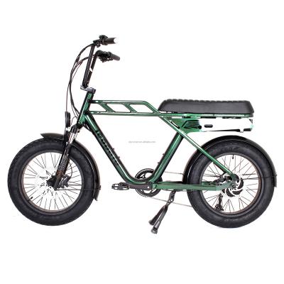 China Aluminum Alloy Ready To Board Best All Weather Ebike 20 Inchlectric Chase 48v 500w Bike Fat Tire 750w Electric Bike Fat Cruiser Tire for sale