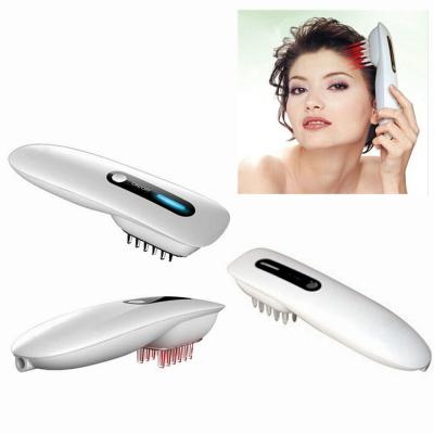 China 15 Cold Lasers Threapy Hair Growth Laser Comb With Vibrate Function for Hair Loss for sale