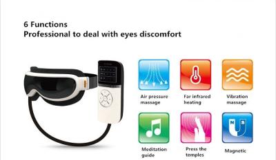 China Music massager infrared eye Vibration Head and Eye Massager for student , pupils for sale