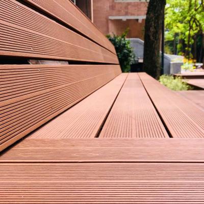 China WPC-Decking-Platten mit Rutschfestigkeit zu verkaufen