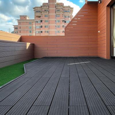 China natürliche WPC-Decking-Platten für den Außenbereich Recycling-Decking-Platten UV-beständig zu verkaufen