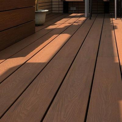 Chine 3D bois plastique composite revêtement de terrasse de terrasse en plastique extérieur planches de terrasse WPC à vendre