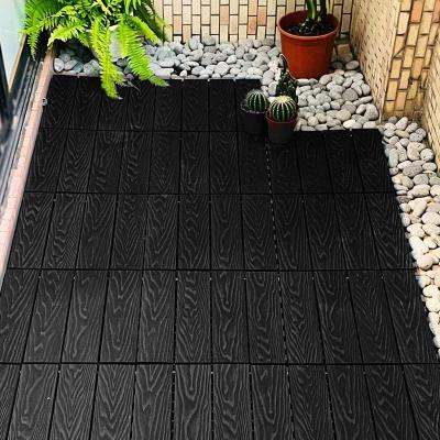 중국 patio hardwood 데크 타일 수소 방지 목재 바닥 타일 낮은 유지 보수 판매용