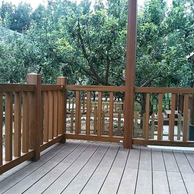 China Fire Retardant WPC Hand Railing Wood Plastic Composite WPC Handrail for sale