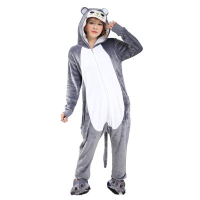 China 2020 Winter Breathable Fleece Personalized Customization Cat Adult Animal Onesie Pajamas Plus Size For Halloween for sale