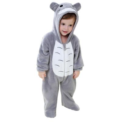 China Warm And Comfortable Don't Hurt Skin 2018 Hot New Arrival Style Cute Baby Clothes Gray Cat Clothes Kids Winter Rompers Baby Romper for sale