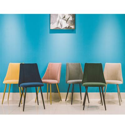 China Slipcovered Modern Style Hot Sale Dining Chair Leather Italian Modern Dining Chair for sale