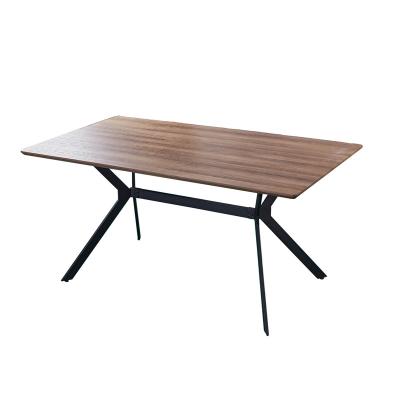 China Other 2020 best-selling MDF top black paint dining table restaurant dining tables for sale