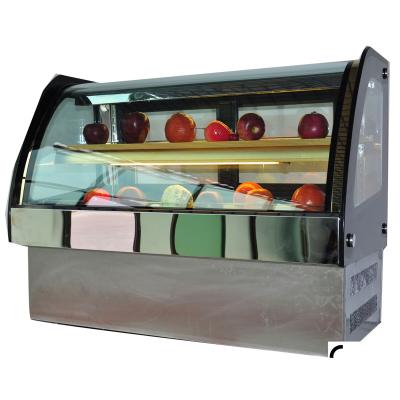 China Single-temperature Cake Showcase Refrigerator Small Countertop Cake Showcase Refrigerator Cooler Refrigeration Equipment for sale