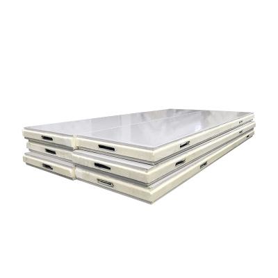 China food & Beverage PU Sandwich Panel Factory Insulated Polyurethane For Cold Room Or Refrigerated Warehouse Wall Panel for sale