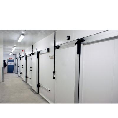 China food & Beverage factory cold room sliding door with hardware yejun manual cold storage door for sale