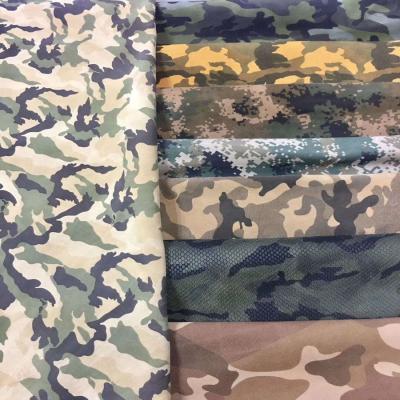 China Durable Custom Multicolor Genuine Cow Print Camouflage Chunky Suede Leather Fabric For Car Seat Sofa for sale