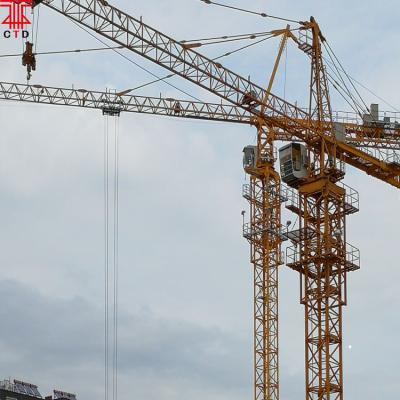 China Tower Crane 10 Ton 60m Self Erecting Hammer Head Tower Crane for sale