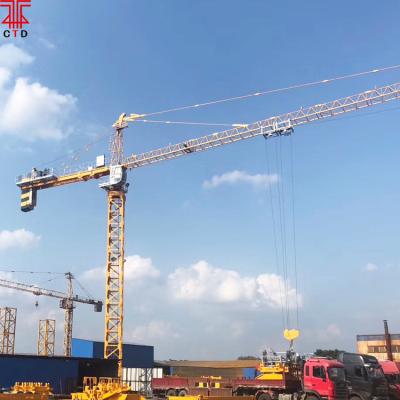 China TC5013A 6t Tower Crane Hammer Head Bridge Crane Bridge Crane for sale