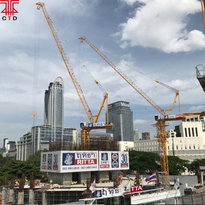 China Chinese Tower Crane D420 New Luffing 25t Tower Crane for sale