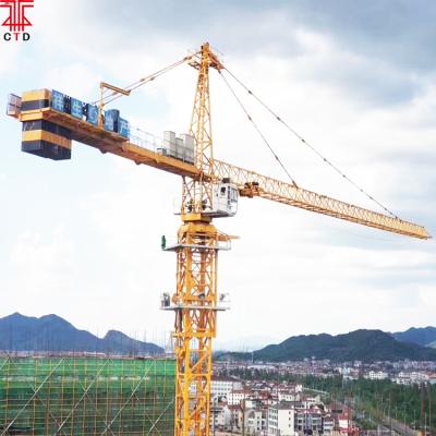 China Tower Crane Jiangsu QTZ80 8t Tower Crane Te koop