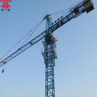 China Tower Crane Good Reputation 8t Max Lifting Weight Tower Crane Te koop