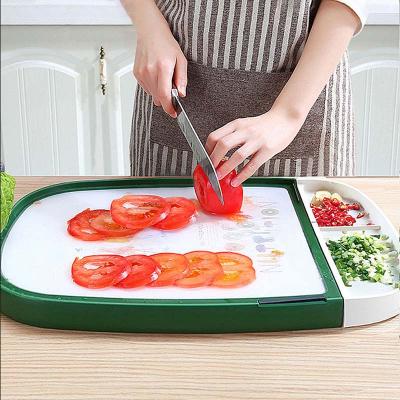 China Kitchen Rectangular Plastic Whole Wooden Chopping Board Household Small Country Cutting Board Baby Food Supplement Cutting Fruit and Vegeta for sale