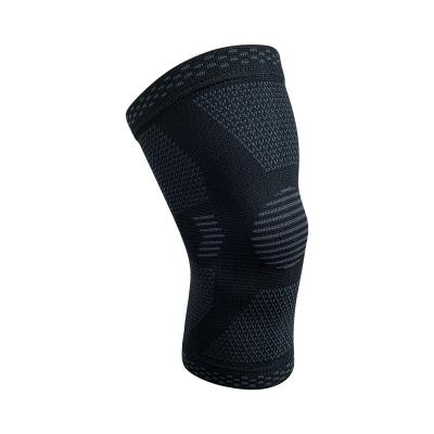 China Hot Selling Adult Compression Support Sleeve Wraps Pain Relief For Knitting Unisex High Elasticity Knee Brace Outdoor Elastic Knee Pads for sale