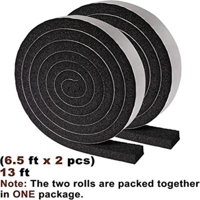 China Sound Insulation Neoprene Foam Tape Strip Door Insulation ODM OEM for sale