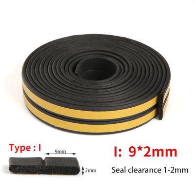 China Self Adhesive Foam Weather Strip Seal Soundproof Weather Stripping Noise zu verkaufen