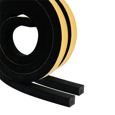 中国 High Density Foam Weather Stripping For Insulating Door Frame Window Soundproof Self Adhesive 販売のため