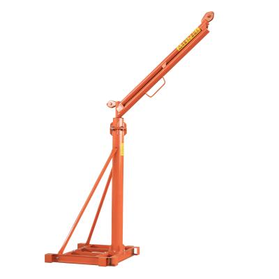 China Other Crane For Construction Lift Materials 180 Degree Mini Davit Crane Portable Exterior Handle Small for sale