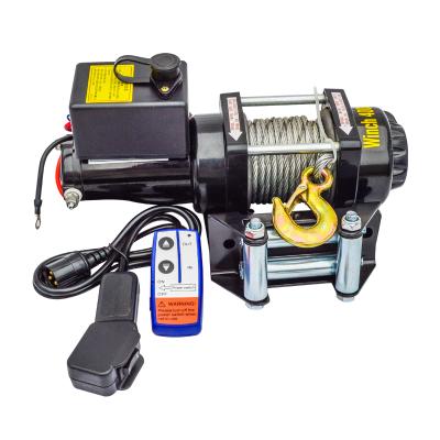 China Large Manufacturer Standard Industrial Anchor 12v Motor Professional Windlass Capstan Electric Winch 4000 lbs for sale