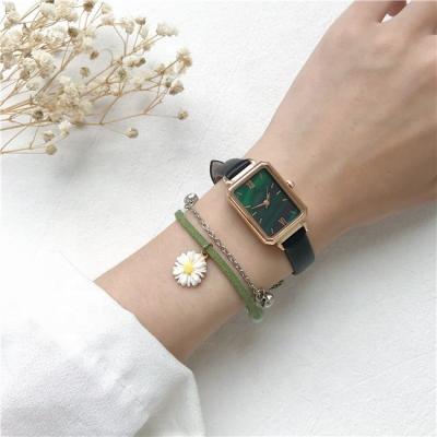 China 2020 New Arrival Water Resistant Smart Watch Women Luxury Minimal Watch Fashion Leather Watch for sale