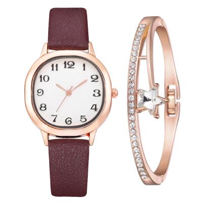 China Hot sale fashion alarm ladies watch stainless steel band watch three-eye quartz watch for sale