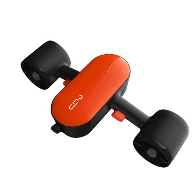 China Economy Mini Sea Scooter Dual Motors Action Camera Compatible, Water Sports Swimming Pool Air Diving For Kids/Adults 504*270*148mm for sale