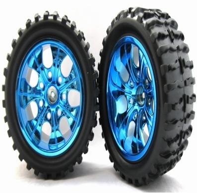 China RC Hobby RC Car Accessories 1/10 Chromed Monster Truck Tires 12mm Hex Joiner for sale