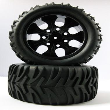 China RC Hobby 1:10 RC Truck Nylon Car Tires Set S88004 for sale