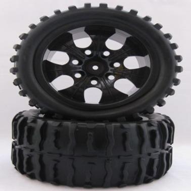 China RC Hobby 1:10 RC Truck Nylon Car Tires Set S88002 for sale