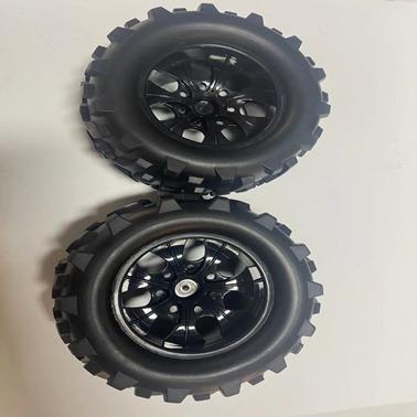 China RC Hobby 1:10 RC Monster Truck Rubber Tires Nylon Wheel Rims S88032 Set for sale