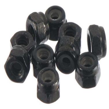 China RC Model RC Alloy M2 2mm Locking Nut Flange Nylon Hex Nut For Axial SCX24 for sale