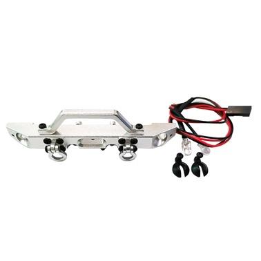 China RC Model RC Alloy Front Bumper with Car Light Set for Axial SCX24 Crawler 1-24 for sale