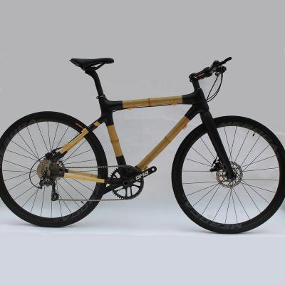 China Naturefly Fiberless 1x10 Fiberless Carbon Gravel Bike Dsc Road Bike Bamboo Gravel Bicycle Fast Shipping Full Speed ​​Bike for sale