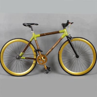 China Fiber Free Shipping Bamboo Carbon Road Bike Track Fixie Bike Single Speed ​​Fixed Bike 700c Bike for sale