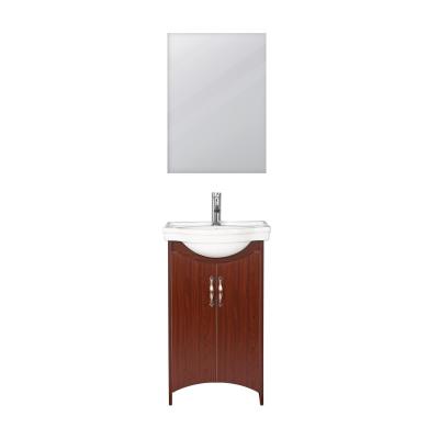 China Environmentally Friendly Lavatory Single Sink And 20 Inch Small Space Bathroom Cabinet Combo for sale