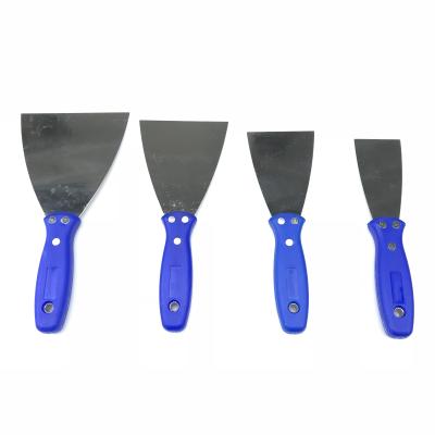 China Scraper Universal Blade Cheap Metal Cleaning Stainless Putty Knives Building Tools Carbon Steel Paint Scraper Putty Knife With PP Handle for sale