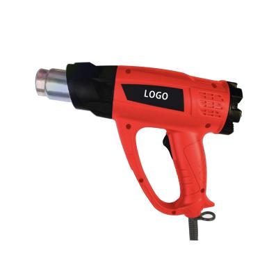 China Heat Gun 220V-240V 1600W Electric Dual Temperature Industrial Hot Plastic Welding Heat Gun Fan Cool/Hot Air for sale